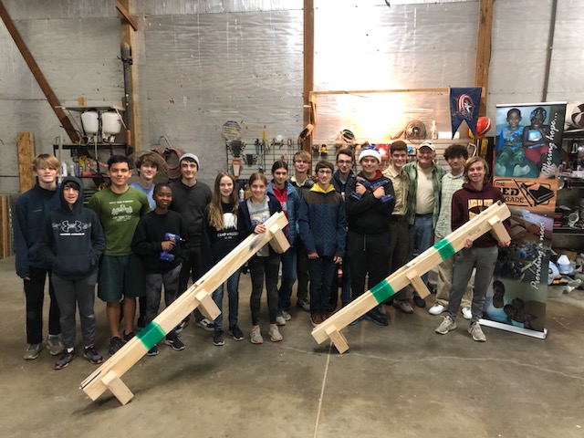 Eagle Scout Project Builds Beds for Refugees