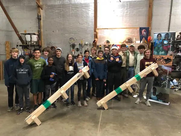 Eagle Scout Project Builds Beds for Refugees