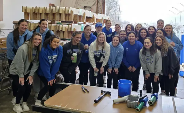 Ohio Christian University Women's Volleyball Serve Day